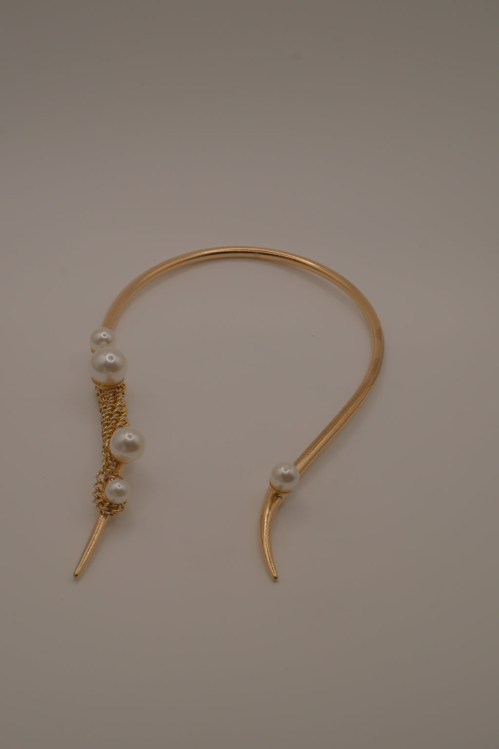 Reworked Pearl Waterfall Open Choker