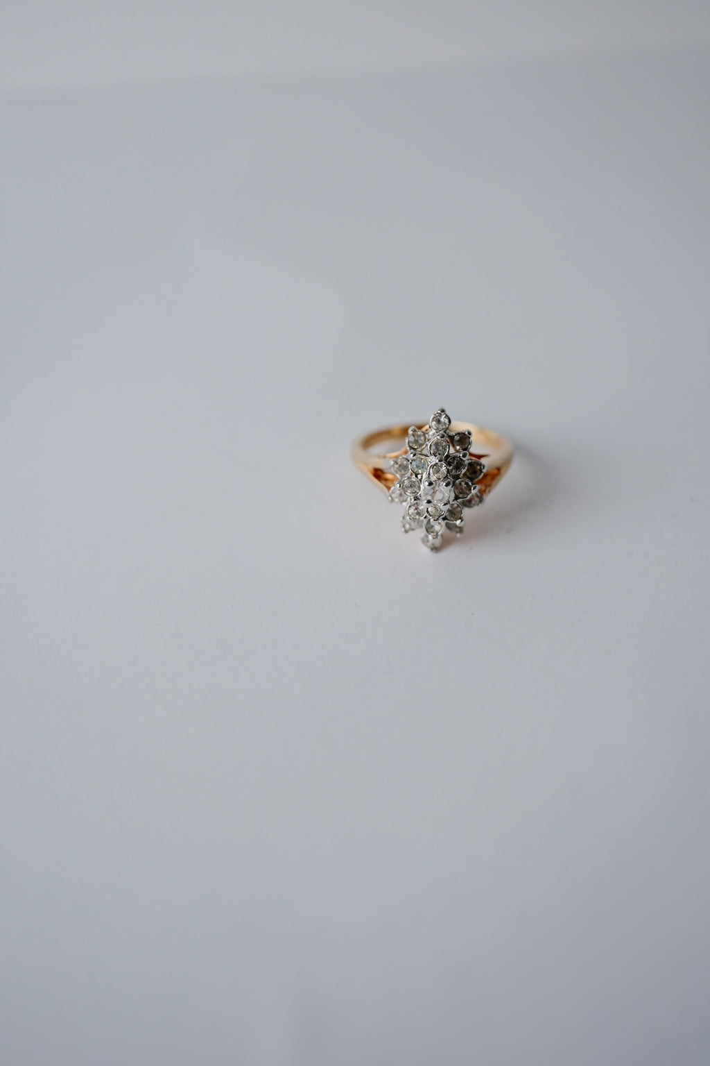 18K Gold Plated Cocktail Ring