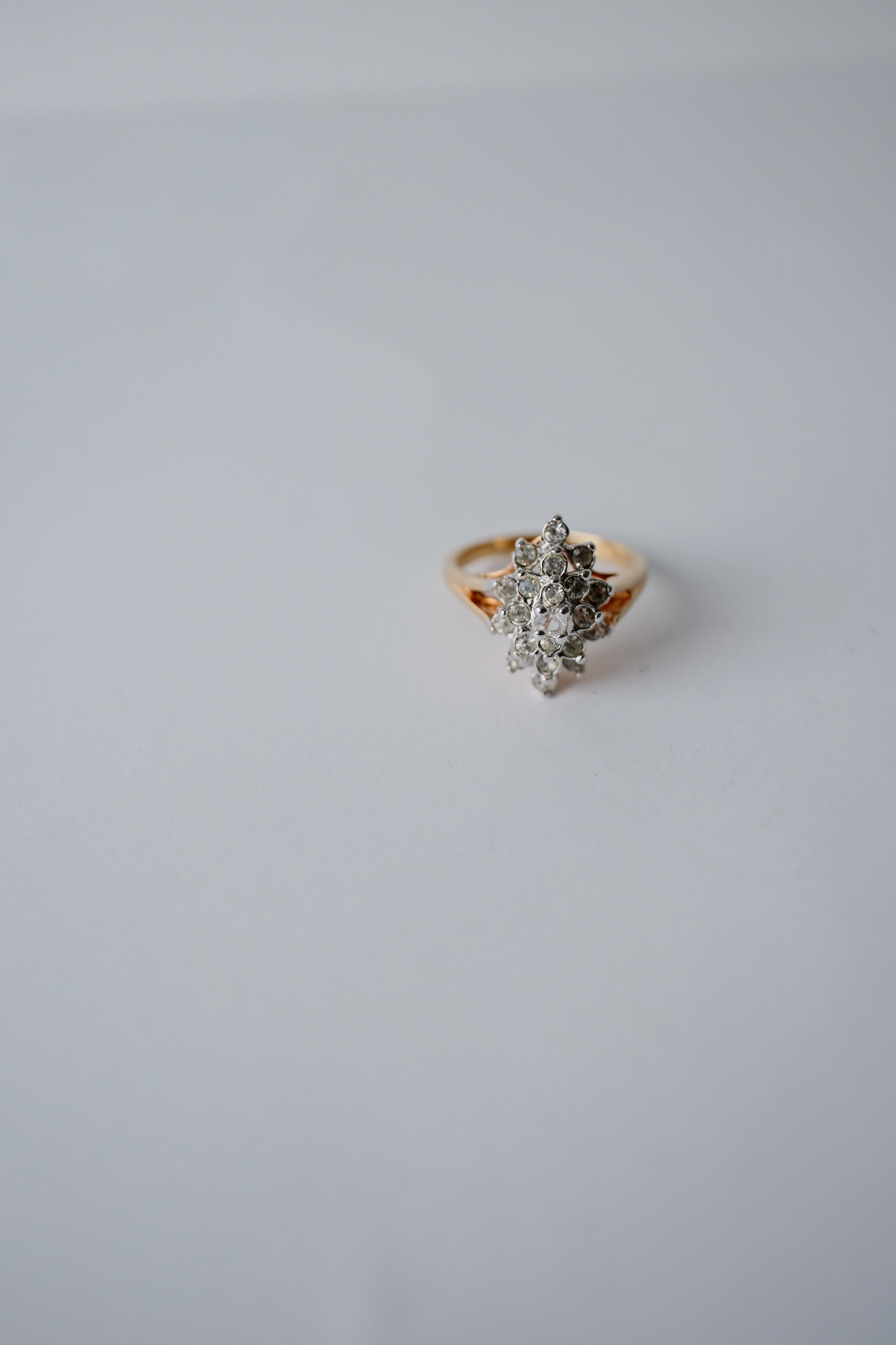 18K Gold Plated Cocktail Ring