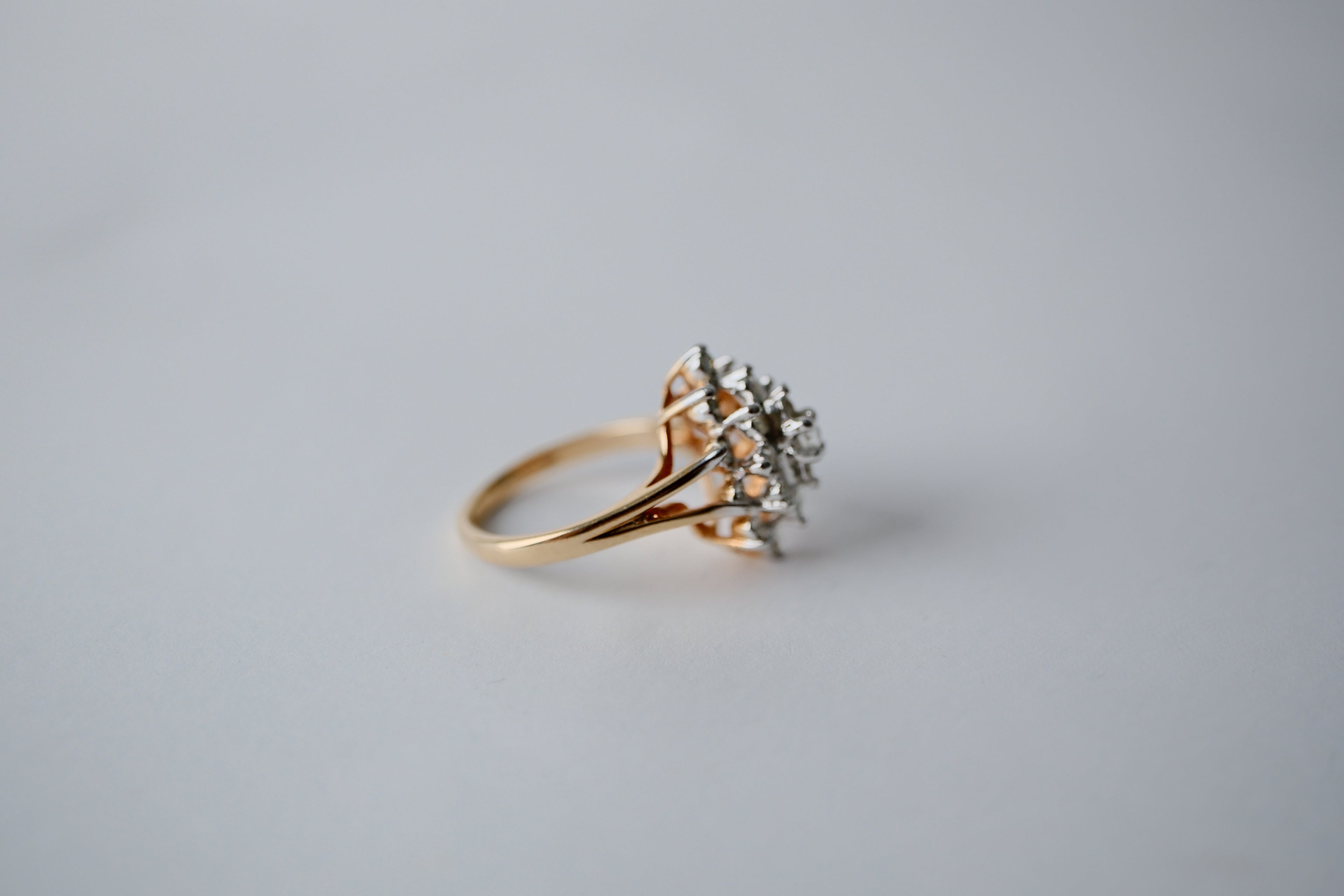 18K Gold Plated Cocktail Ring