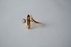 18K Gold Plated Wave Ring