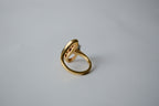 18K Gold Plated Wave Ring