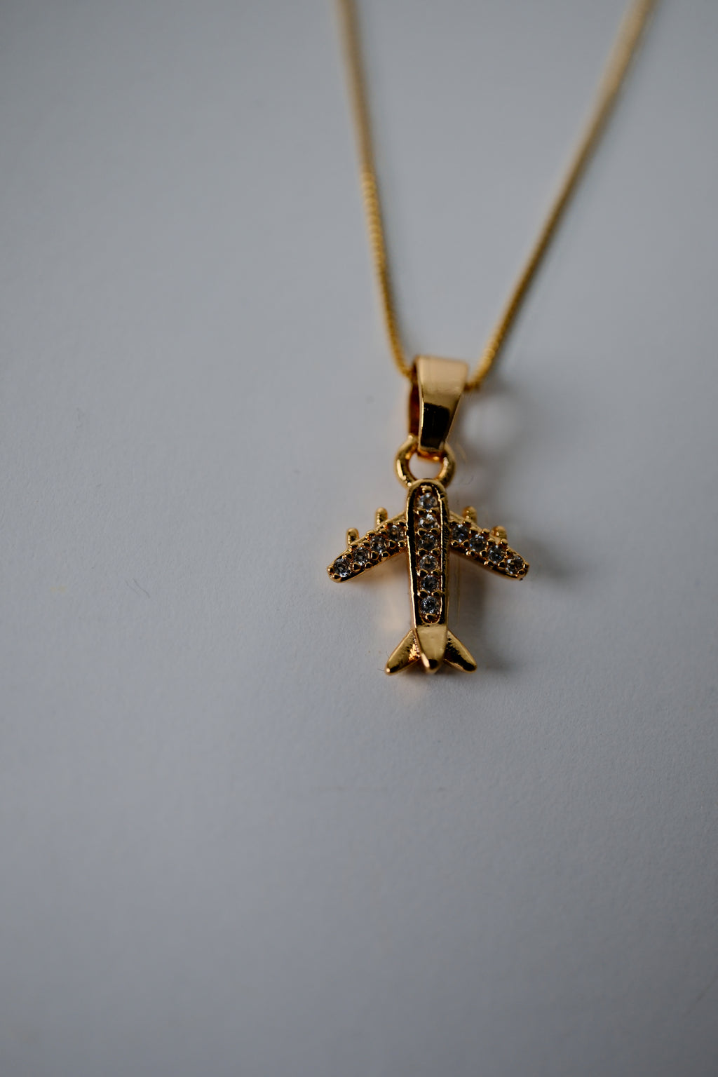18K Gold Plated Flight Necklace