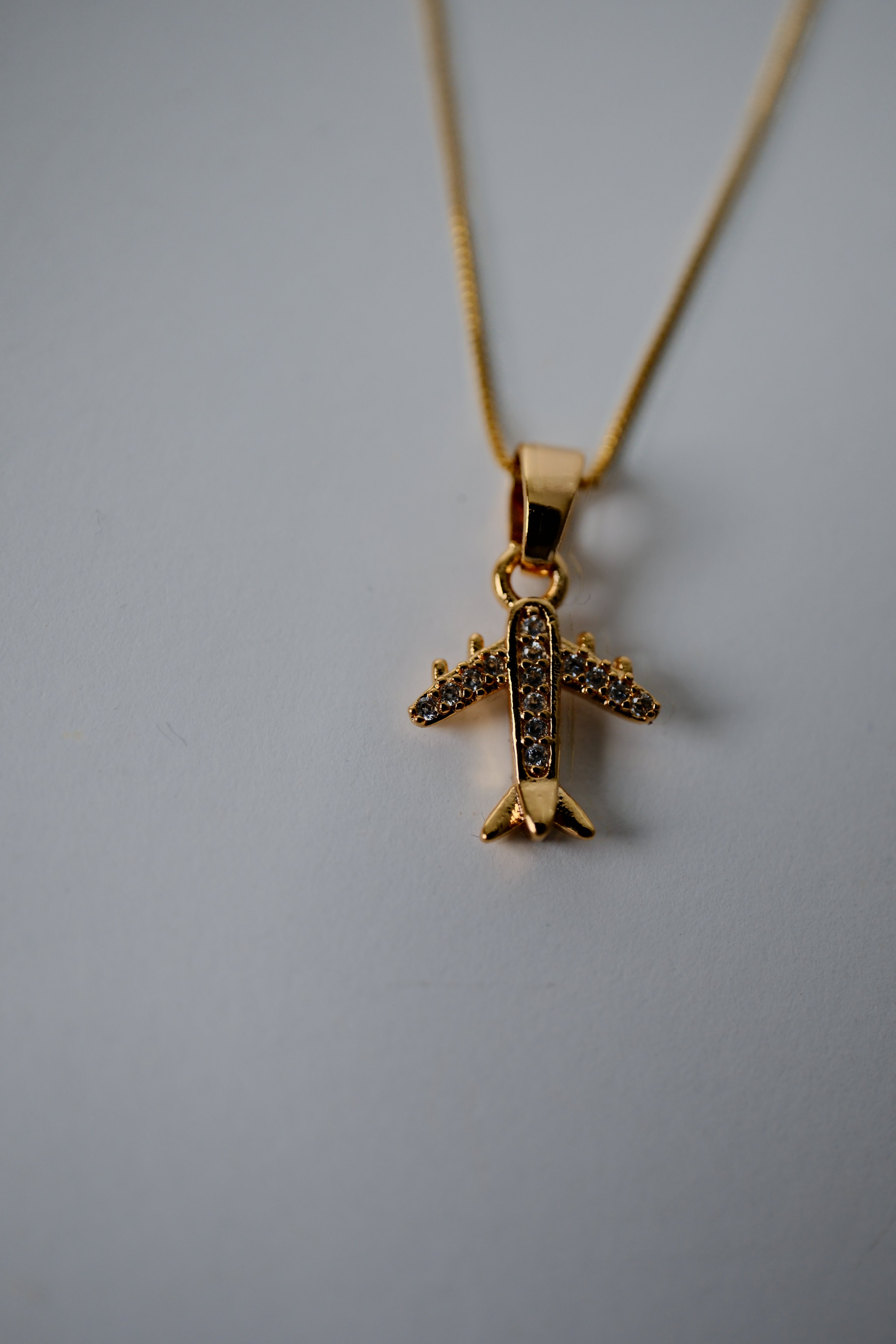 18K Gold Plated Flight Necklace