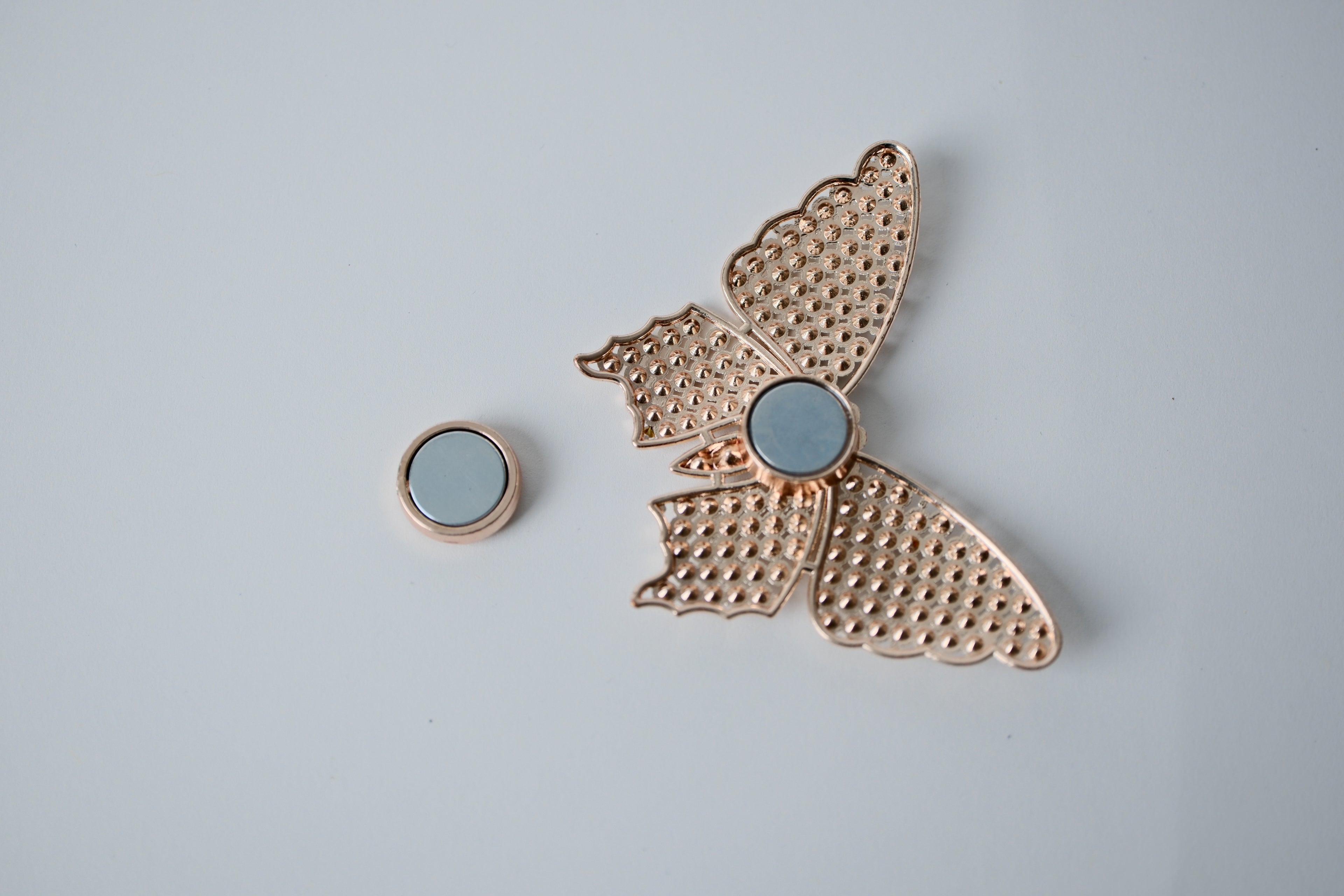 Vintage Butterfly Magnetic Brooch