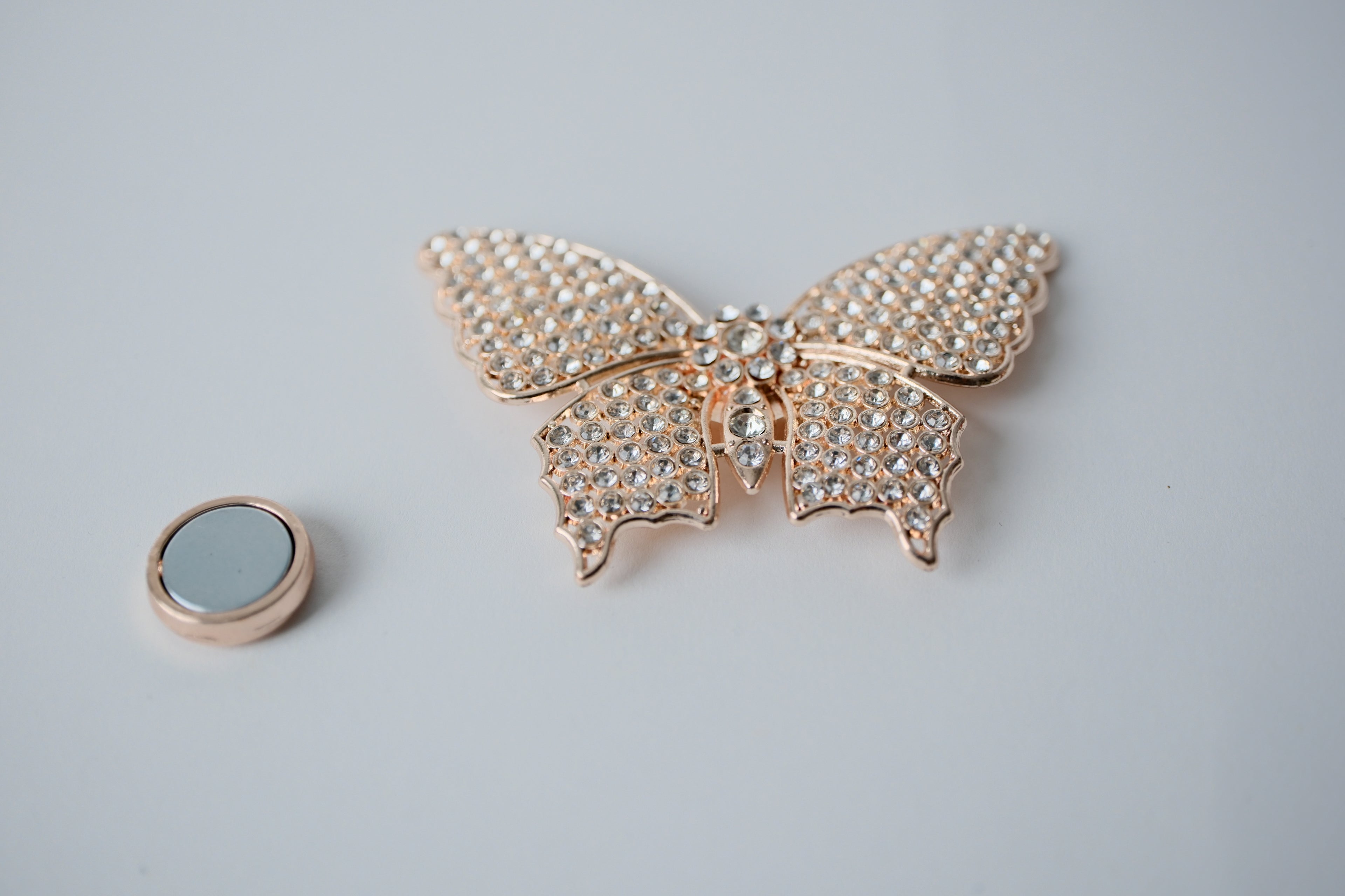 Vintage Butterfly Magnetic Brooch
