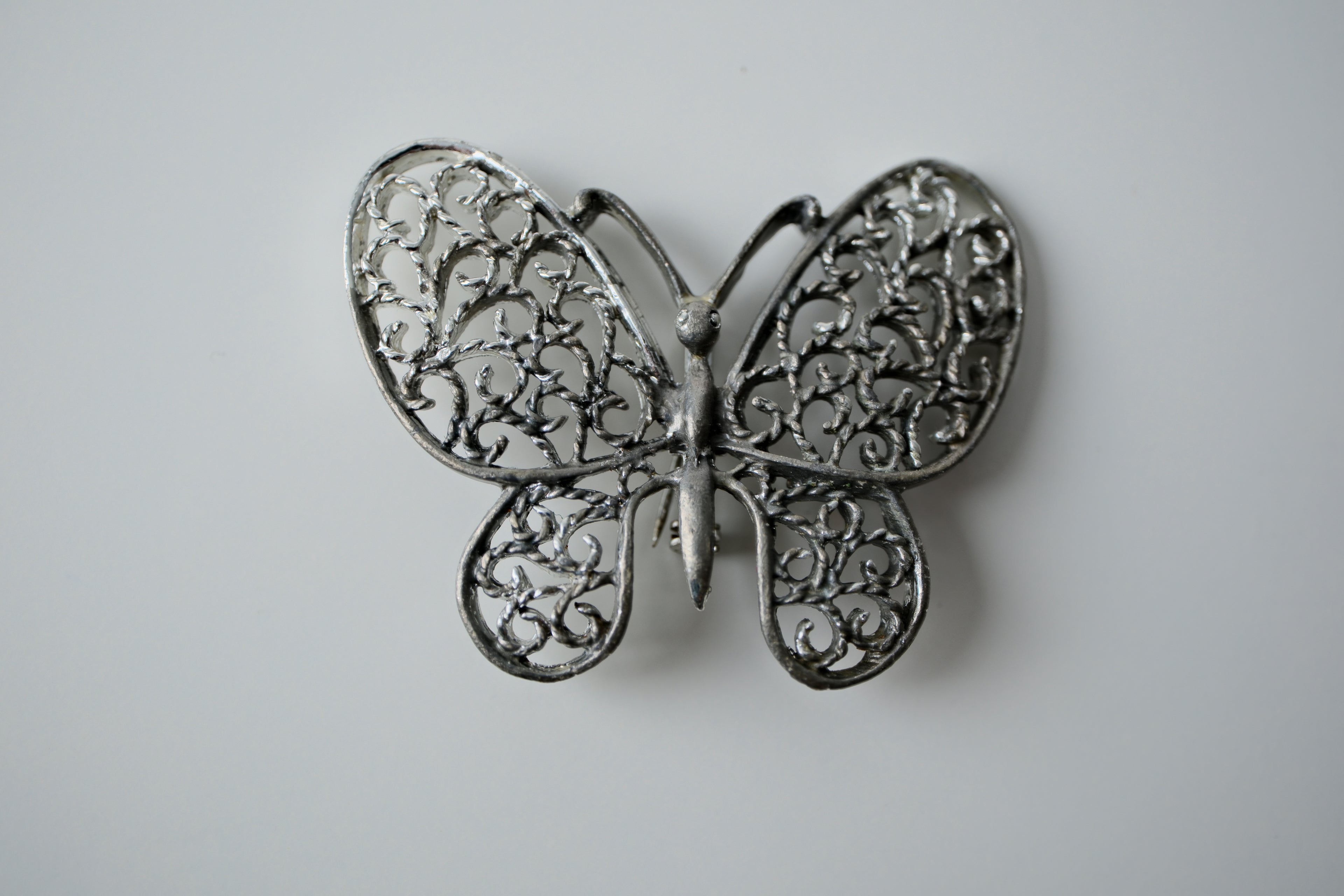 Vintage Silver Gerry's Butterfly Brooch