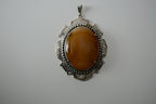 Vintage Large Agate Pendant