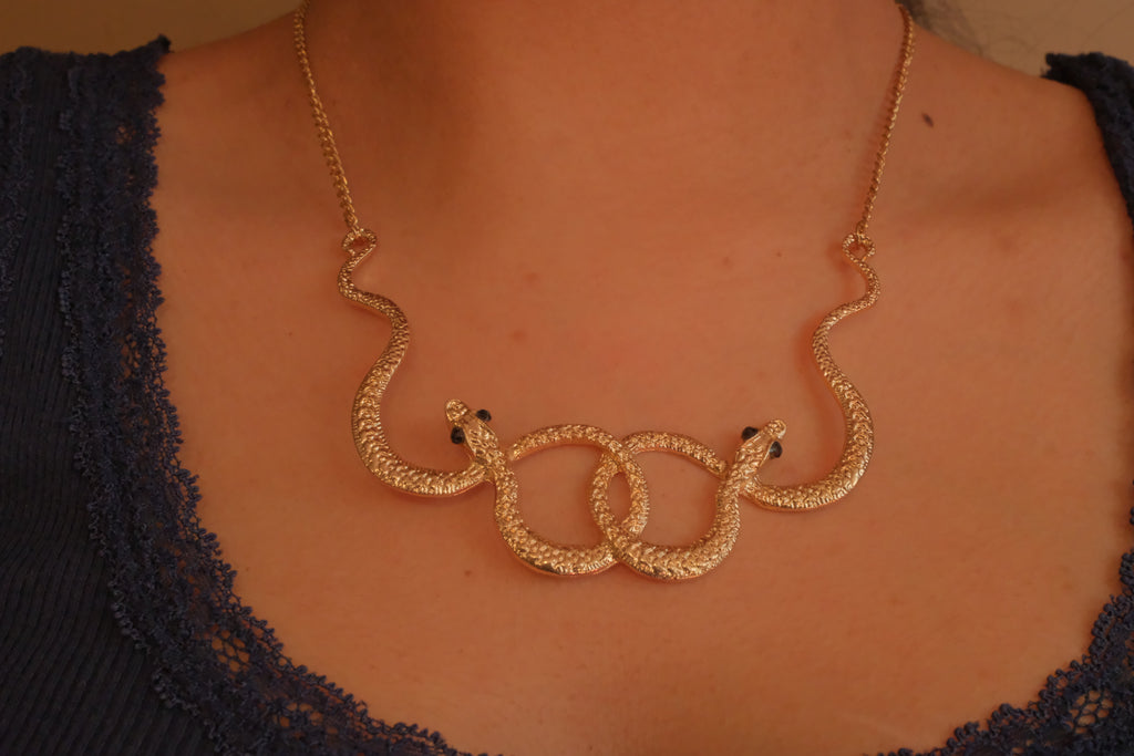 Ophidian Statement Necklace