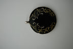 Black Enamel Victorian Pendant