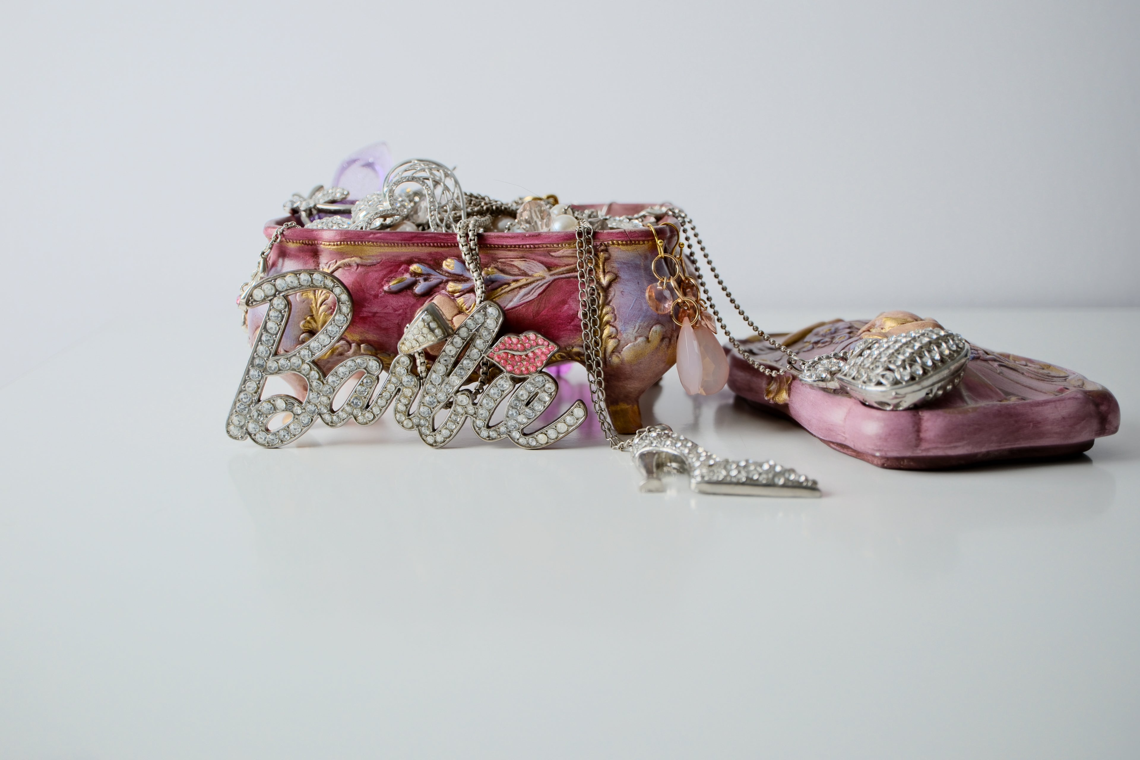 Barbie Mystery Jewellery jar