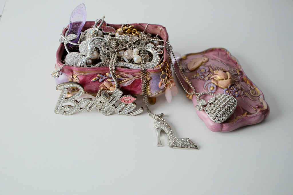 Barbie Mystery Jewellery jar