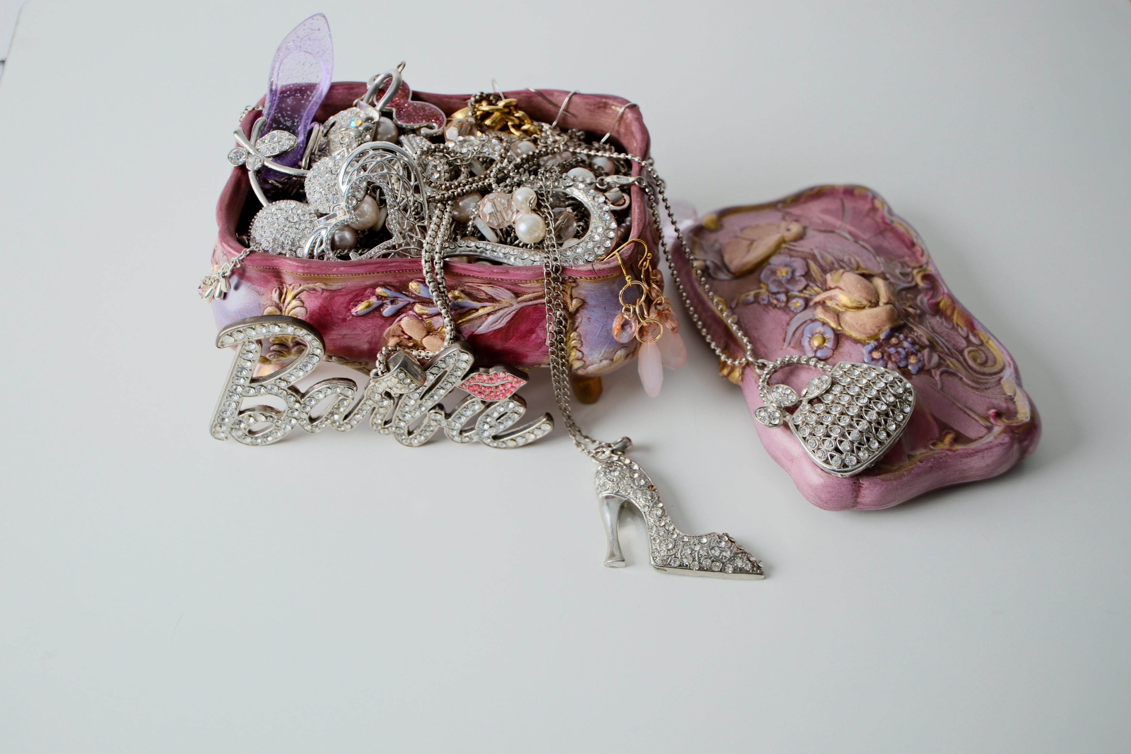 Barbie Mystery Jewellery jar