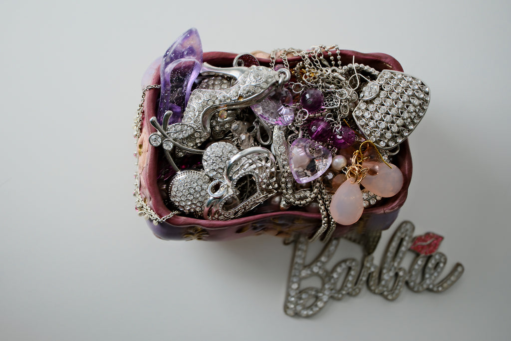 Barbie Mystery Jewellery jar