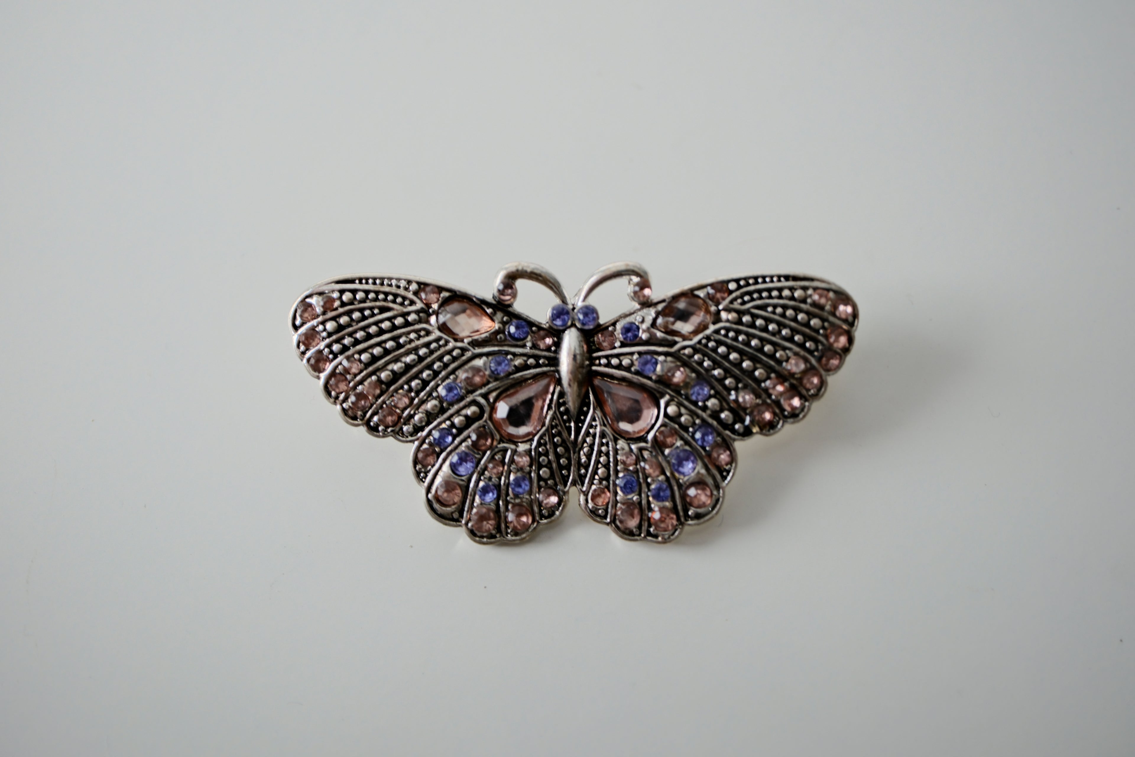 Vintage Silver Butterfly Brooch