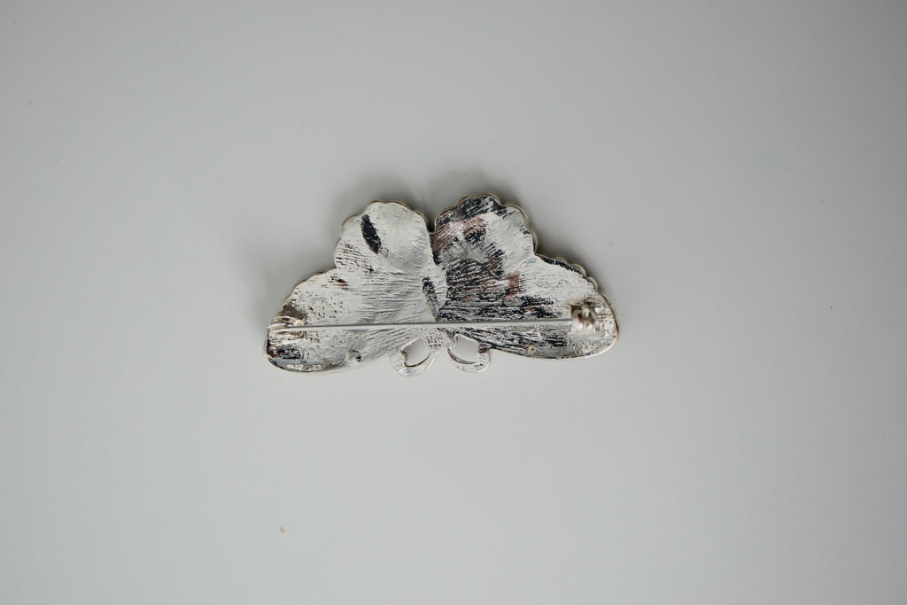 Vintage Silver Butterfly Brooch