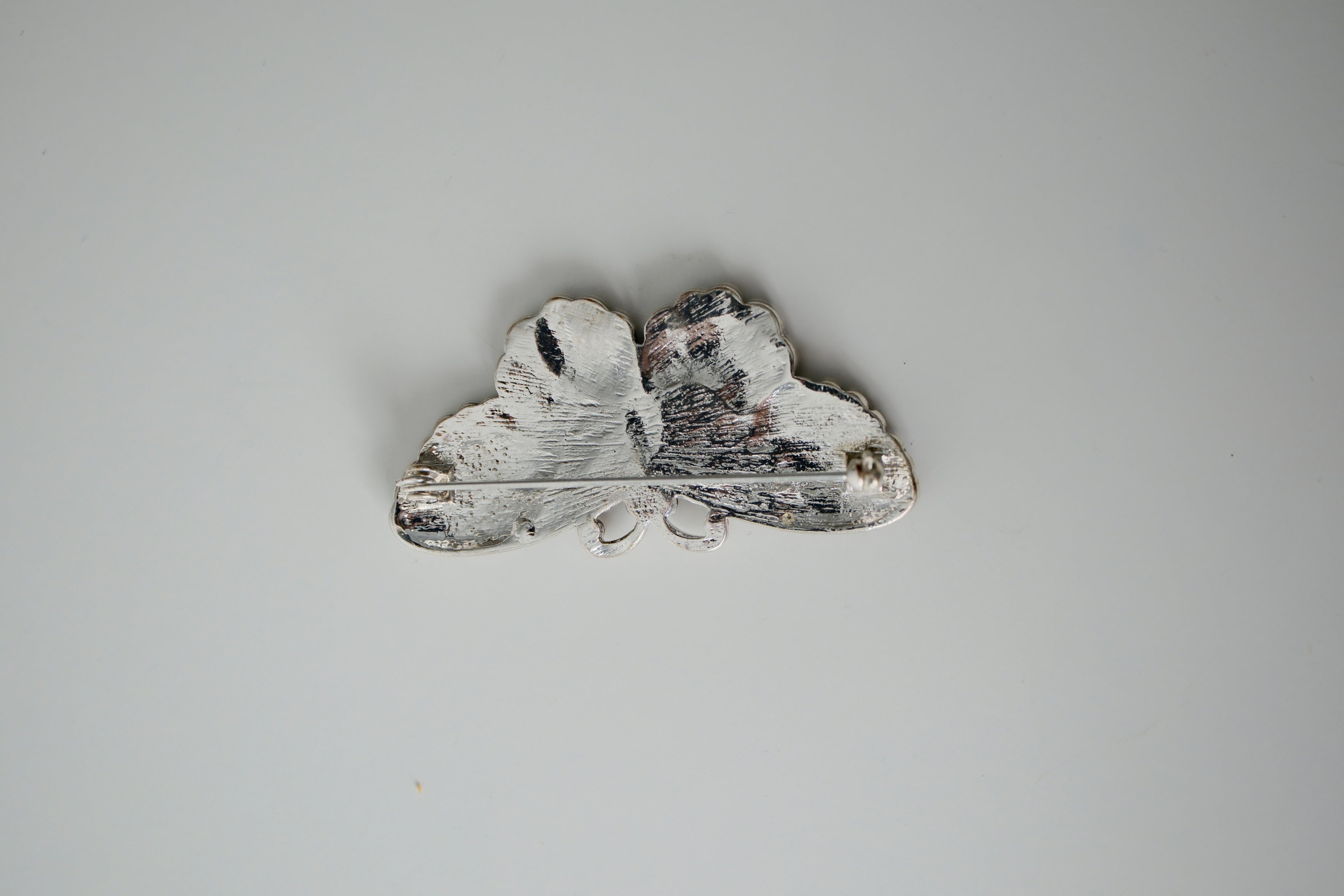 Vintage Silver Butterfly Brooch