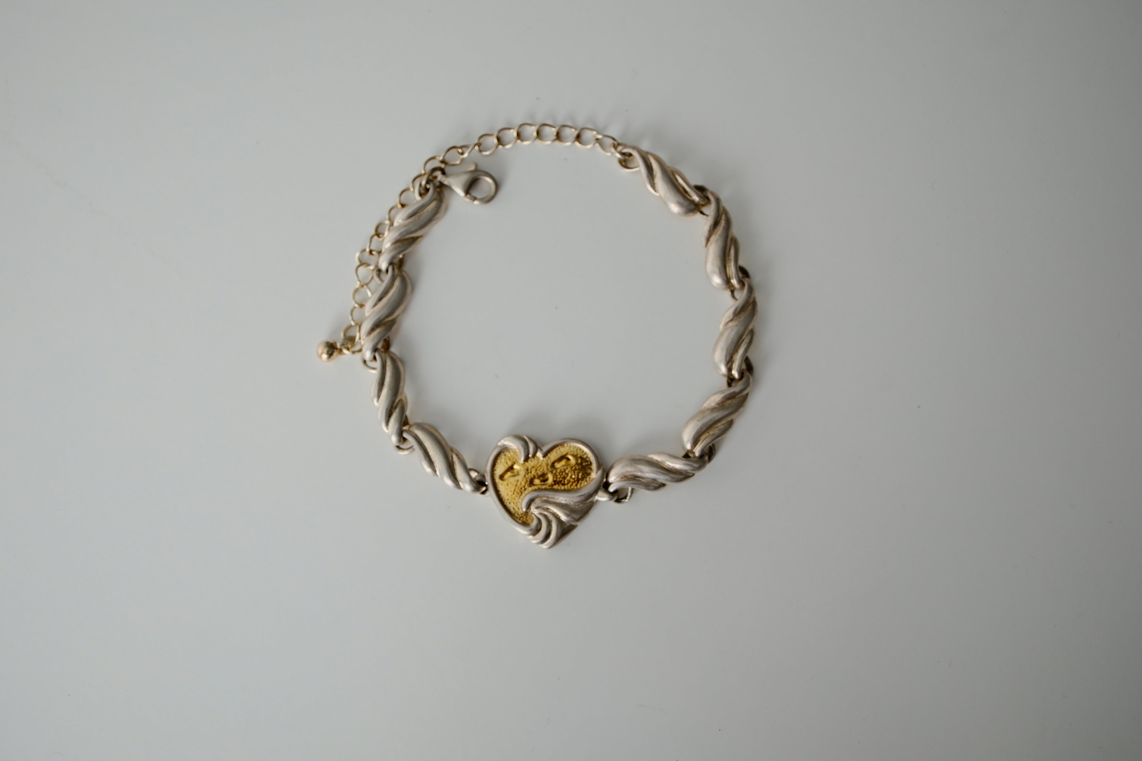 Gorham Sterling Silver Footprints in the Sand Bracelet&nbsp;