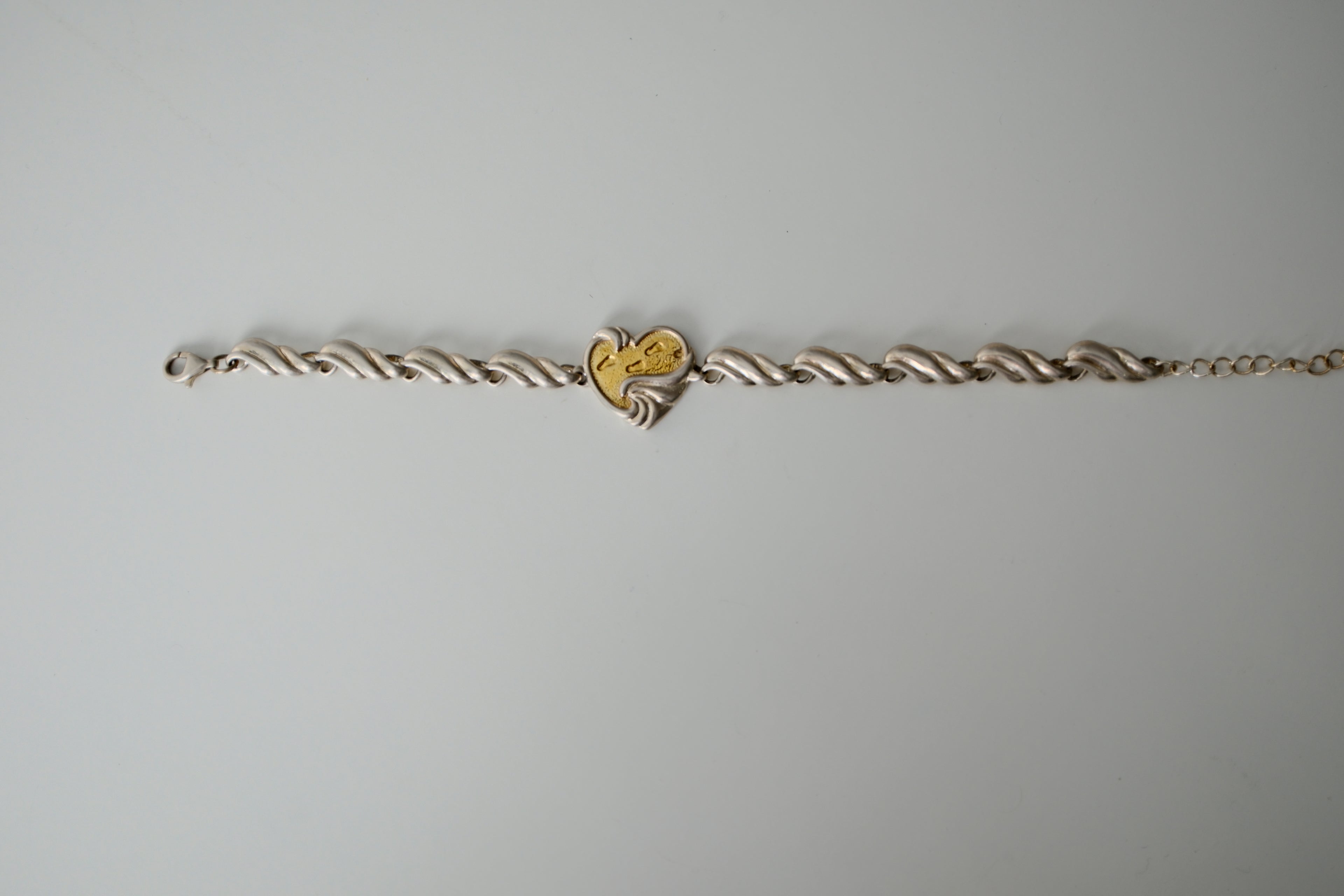 Gorham Sterling Silver Footprints in the Sand Bracelet&nbsp;