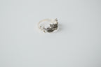 Sterling Silver Filigree Leaf Ring