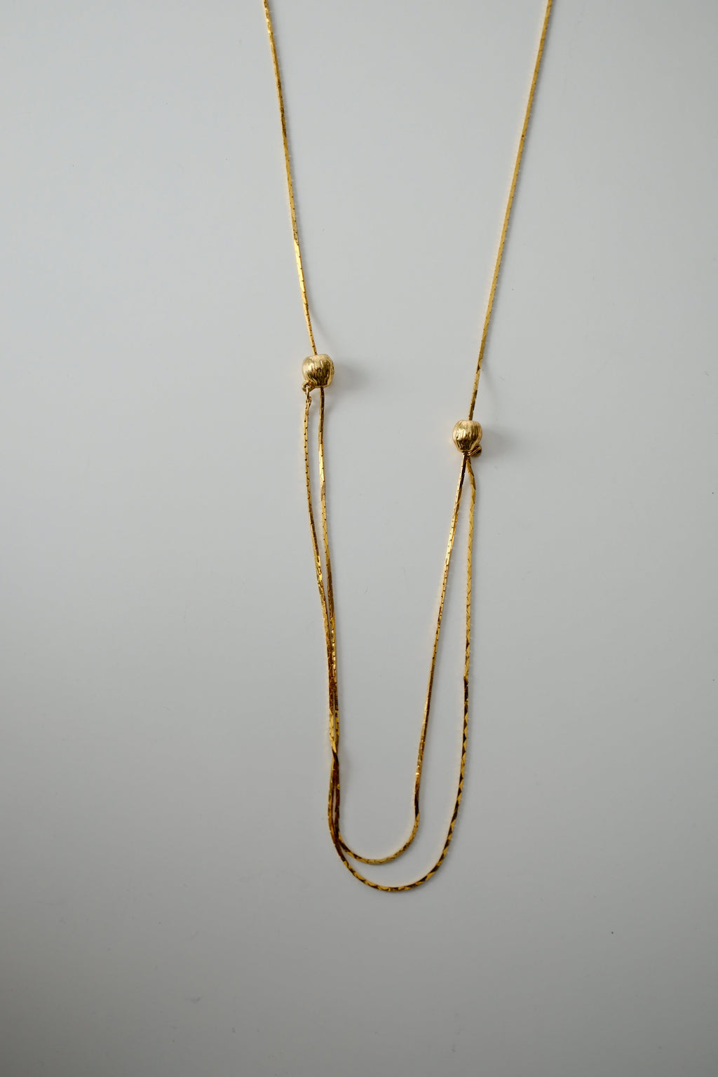 Vintage Adjustable Gold Necklace