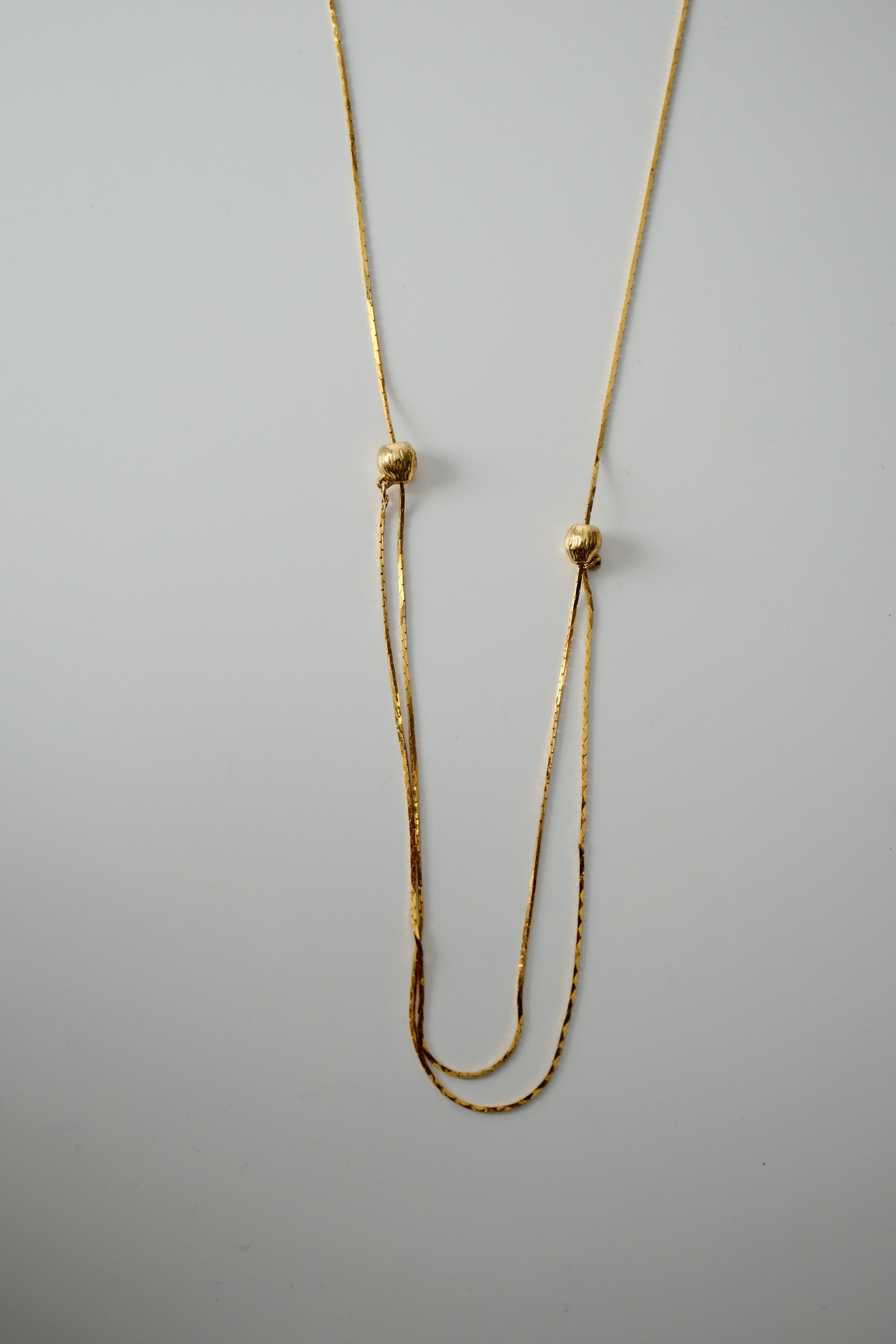 Vintage Adjustable Gold Necklace