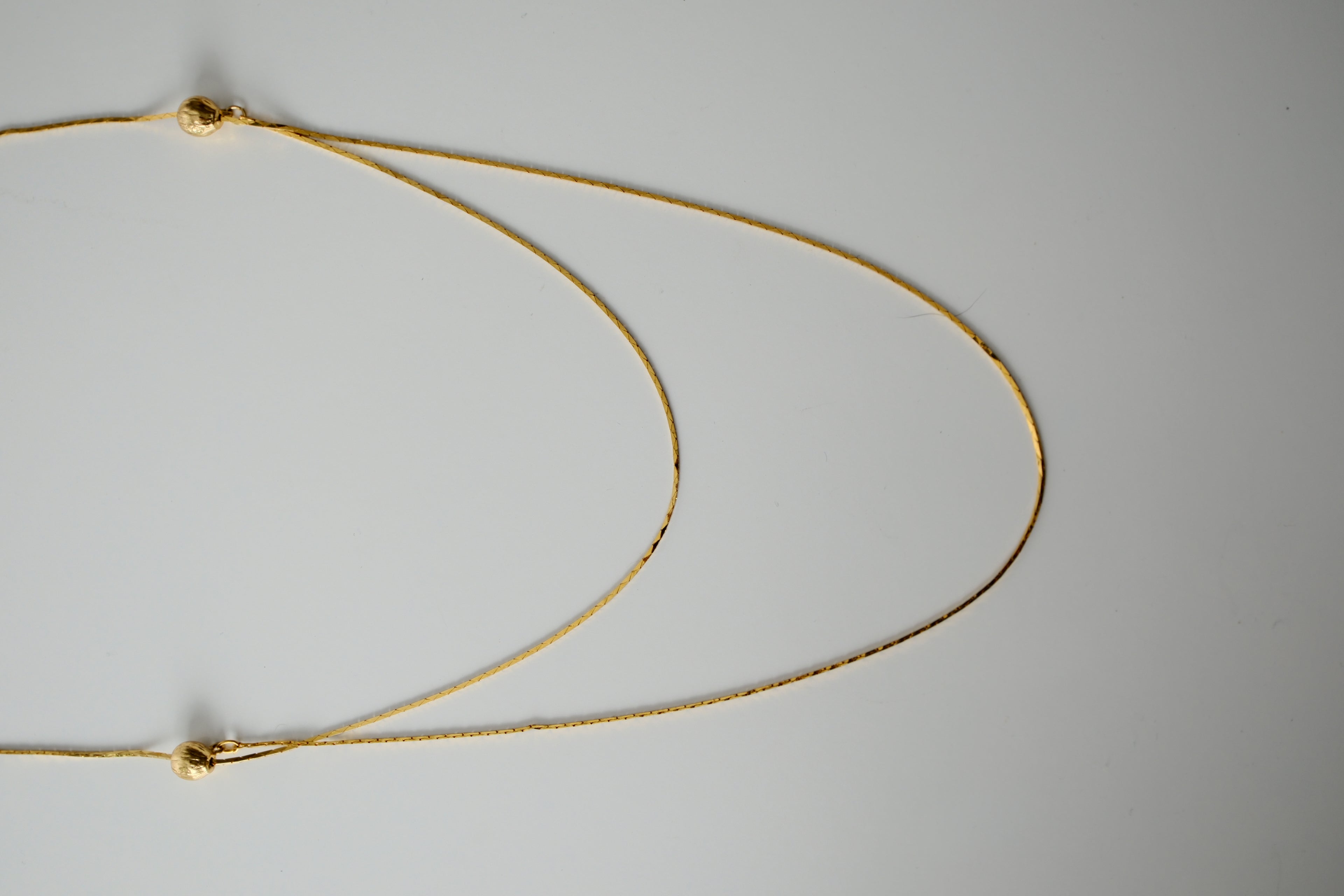 Vintage Adjustable Gold Necklace