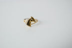 Gold Tone Horse Head Ring
