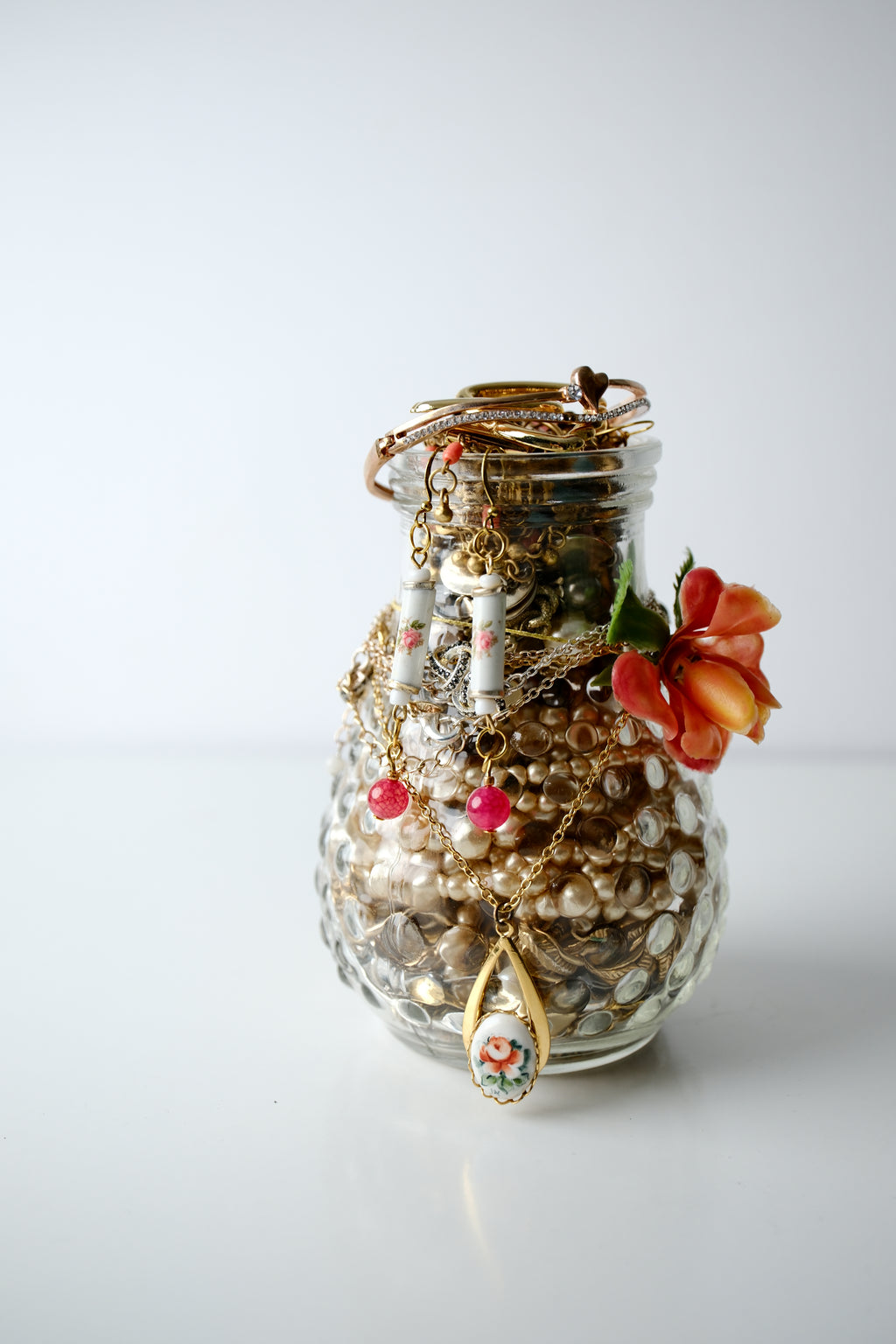 Silver Coquette Mystery jar