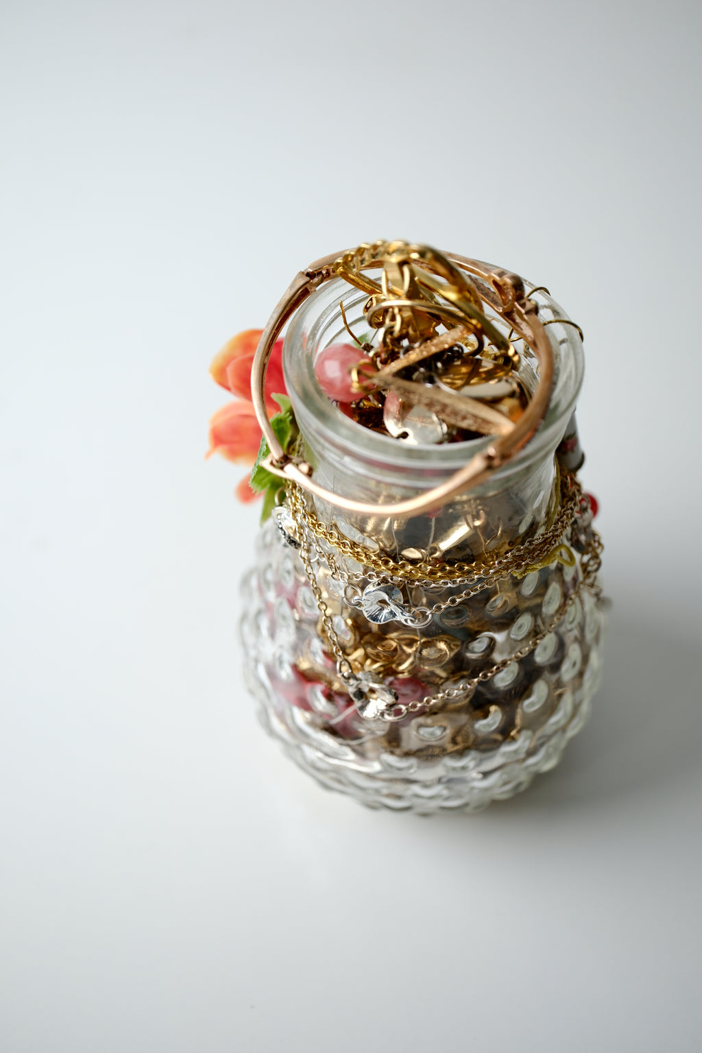 Silver Coquette Mystery jar