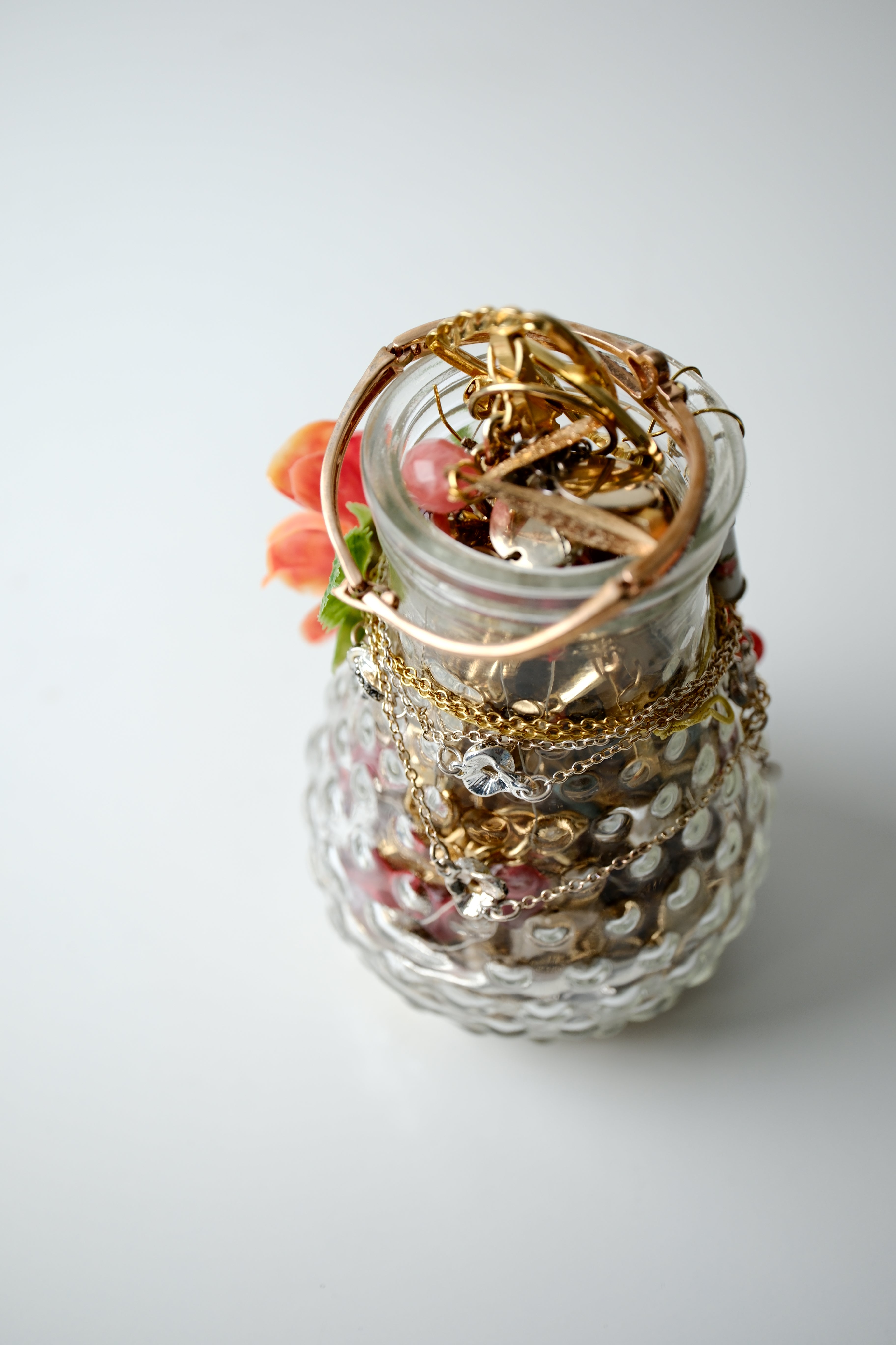 Silver Coquette Mystery jar