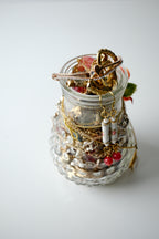 Silver Coquette Mystery jar