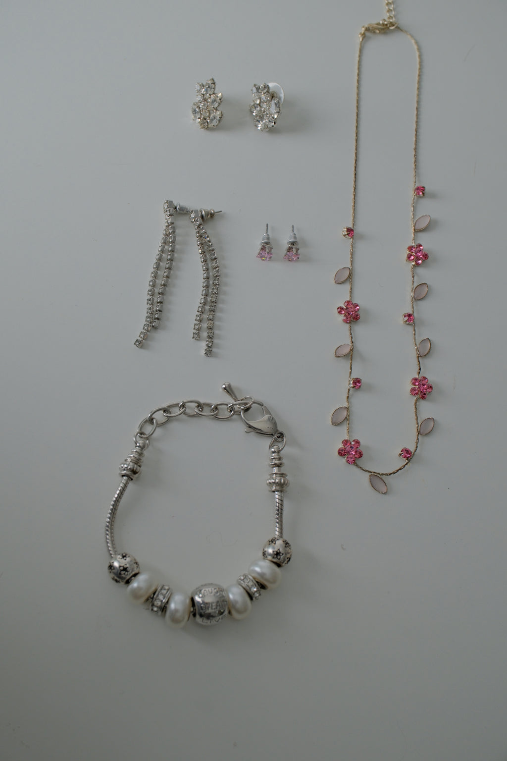 Vintage Silver Coquette Gift Set