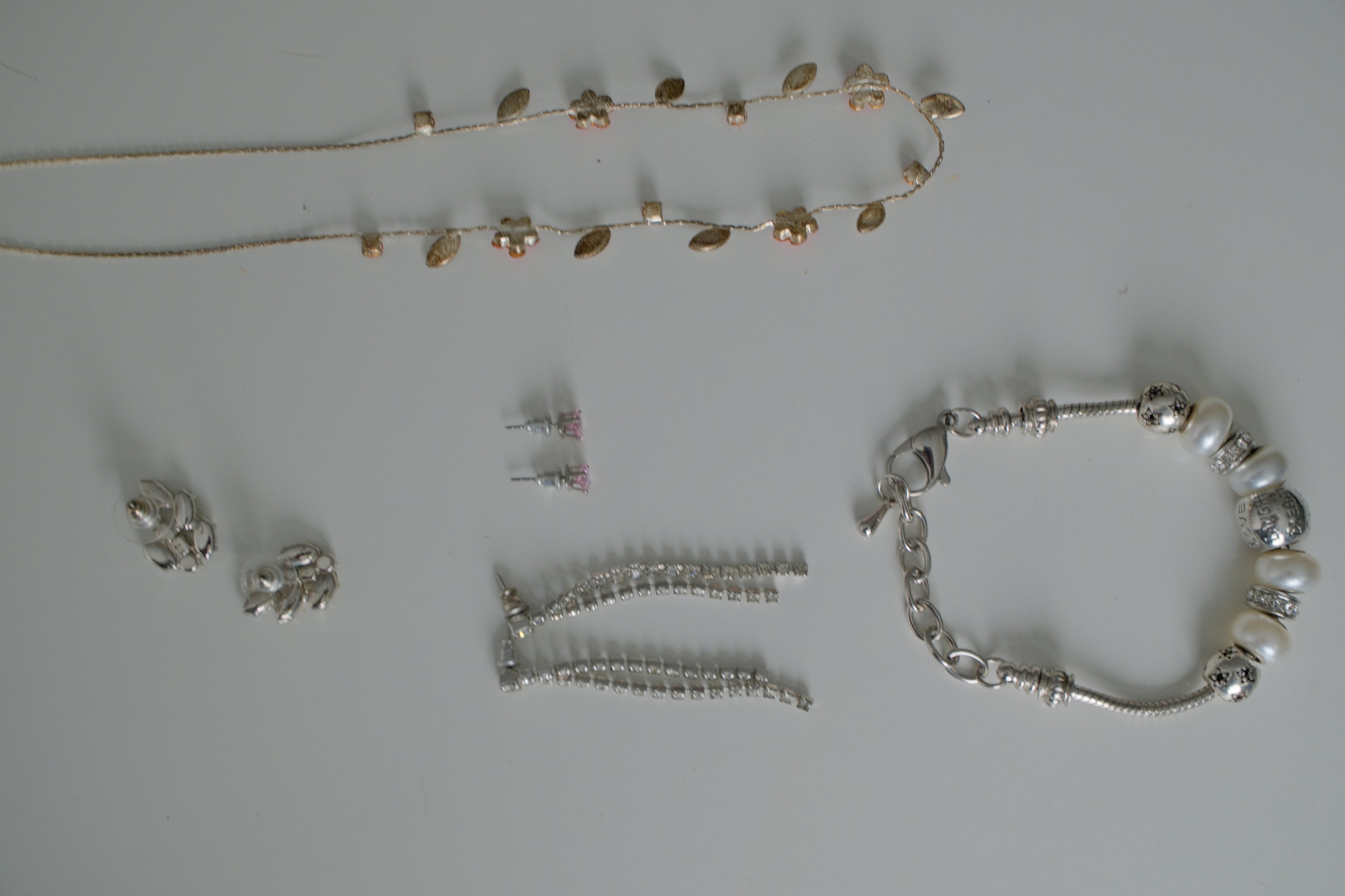 Vintage Silver Coquette Gift Set