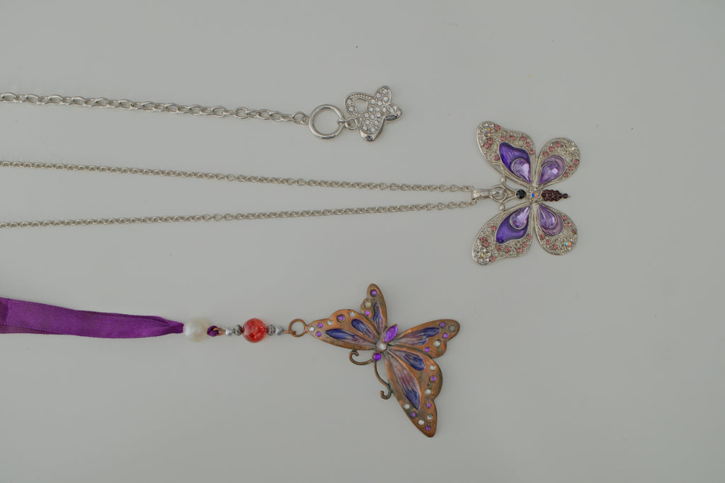 Purple Butterfly Gift Set