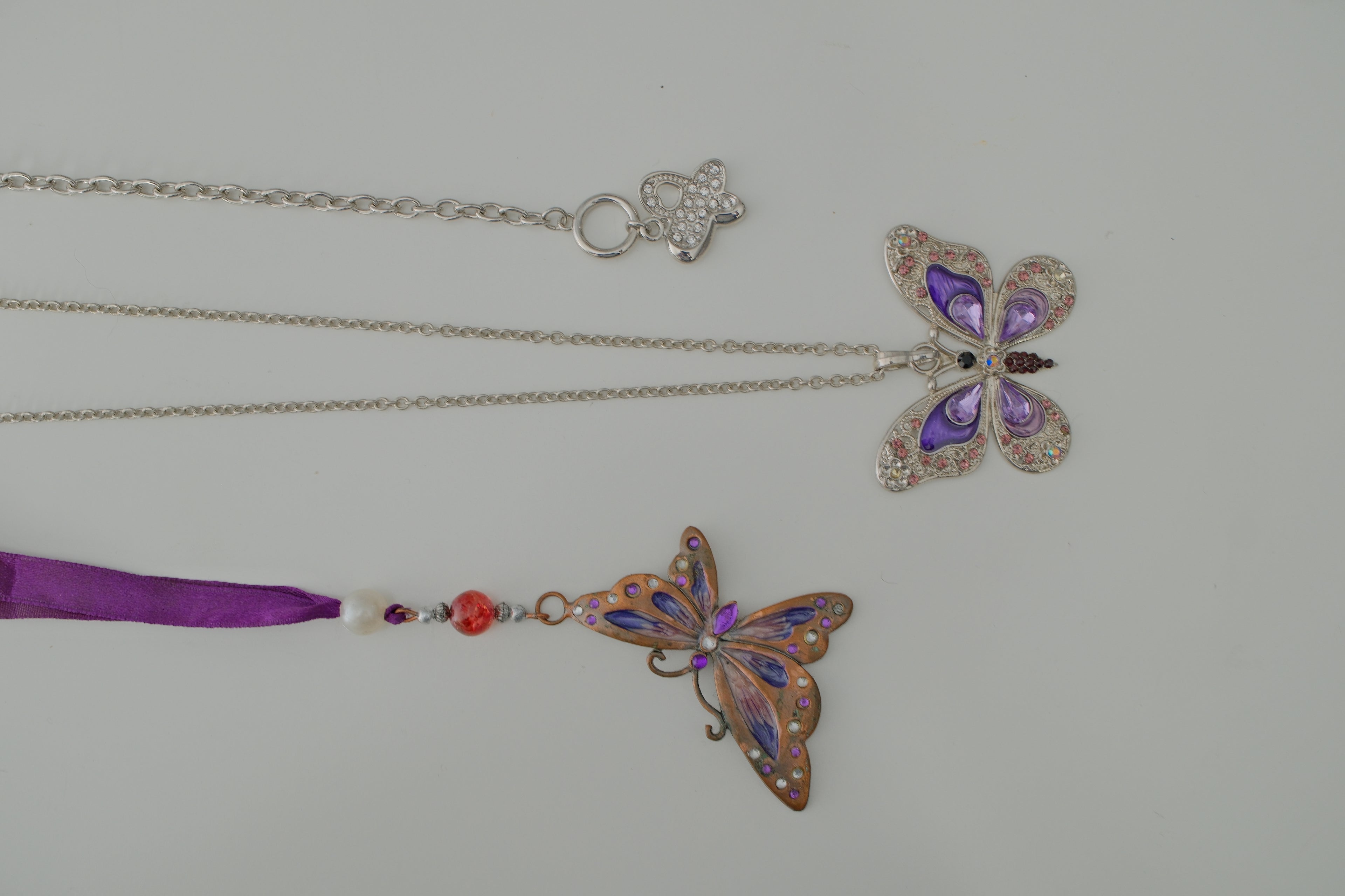Purple Butterfly Gift Set