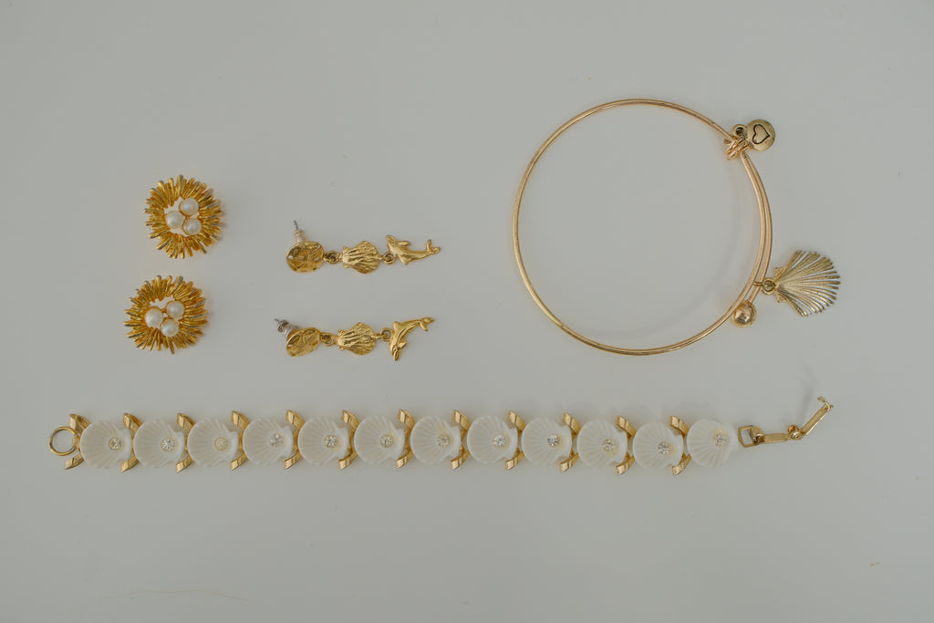 Gold Shell Gift Set