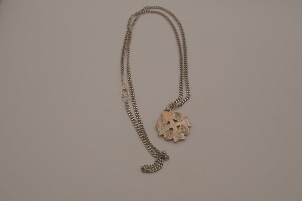 Vintage Catholic 5-Way Medal Cross necklace
