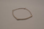 ELLE Sterling Silver Bamboo Bangle