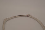 ELLE Sterling Silver Bamboo Bangle