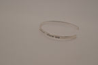 Sterling Silver Friendship quote Cuff bracelet