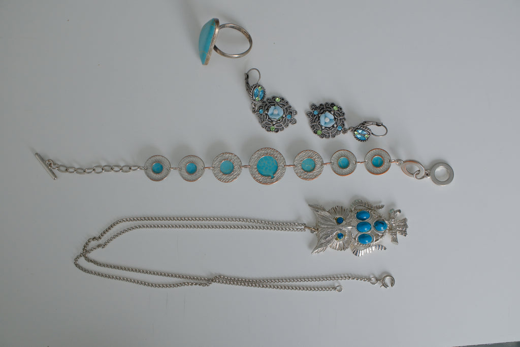 Vintage Turquoise Gift Set