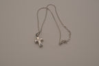 Swarovski Pavé Crystal Cross Pendant Necklace