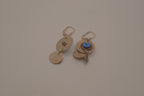 Sterling silver boho dangle earrings