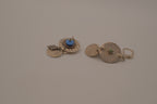 Sterling silver boho dangle earrings