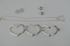 Silver Heart Gift Set
