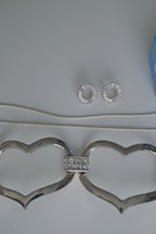 Silver Heart Gift Set