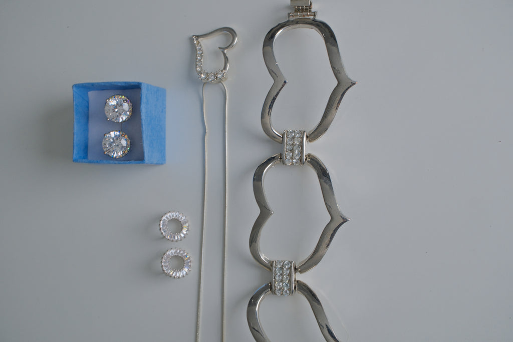 Silver Heart Gift Set