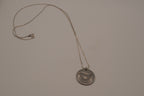 Vintage Sterling silver Hallmark dove pendant necklace