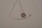 Vintage Sterling silver Hallmark dove pendant necklace